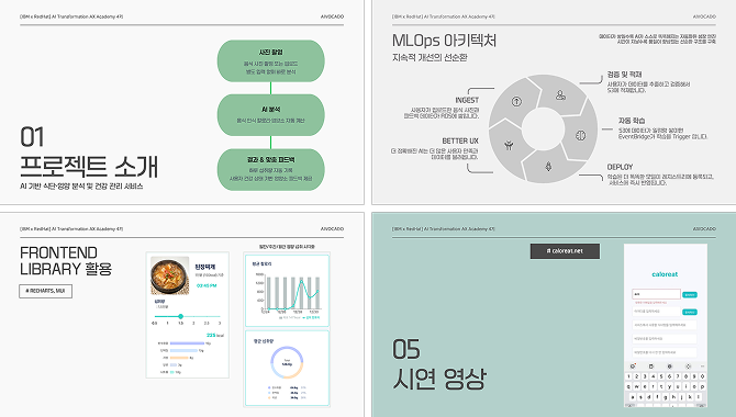 사진 한 장으로 분석하는 AI 영양 헬스 케어 서비스