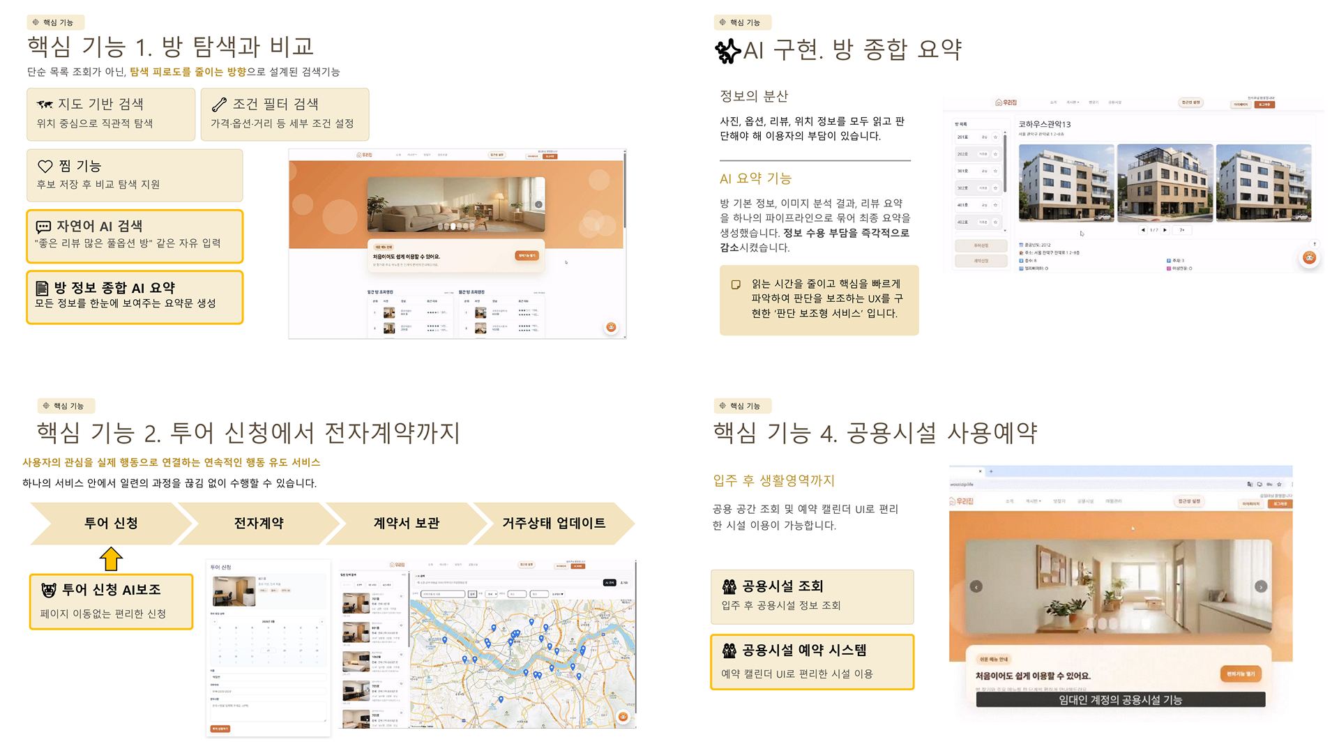 개인 공간과 공용 공간을 함께 제공하는 공유주거(co-living) 플랫폼 이미지 4